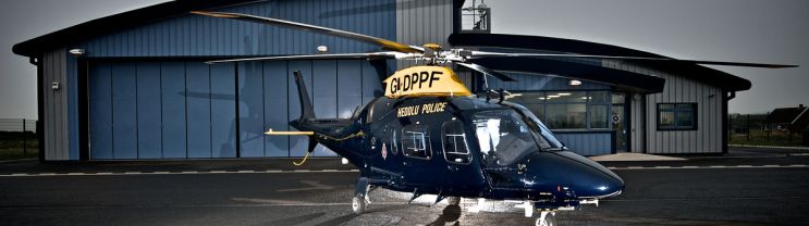 Dyfed Powys Police Heli pad